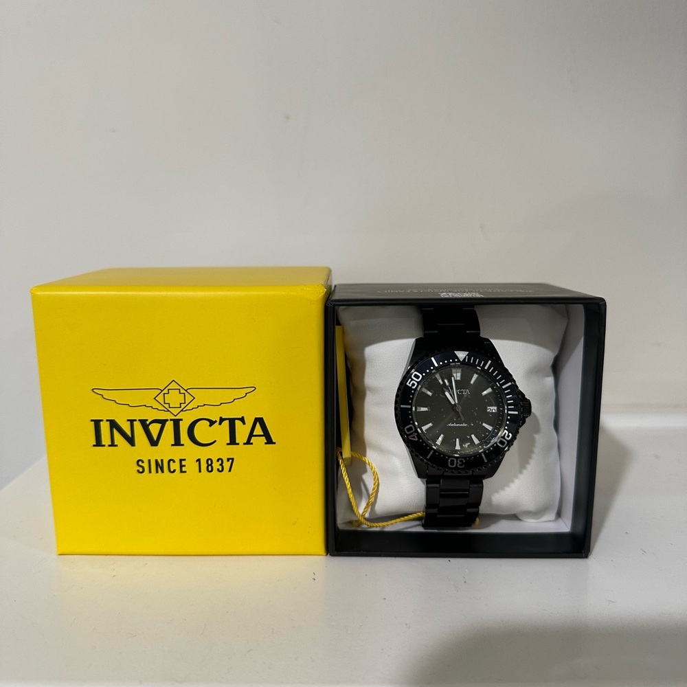 Invicta Black Automatic Watch - Picture 4 of 5